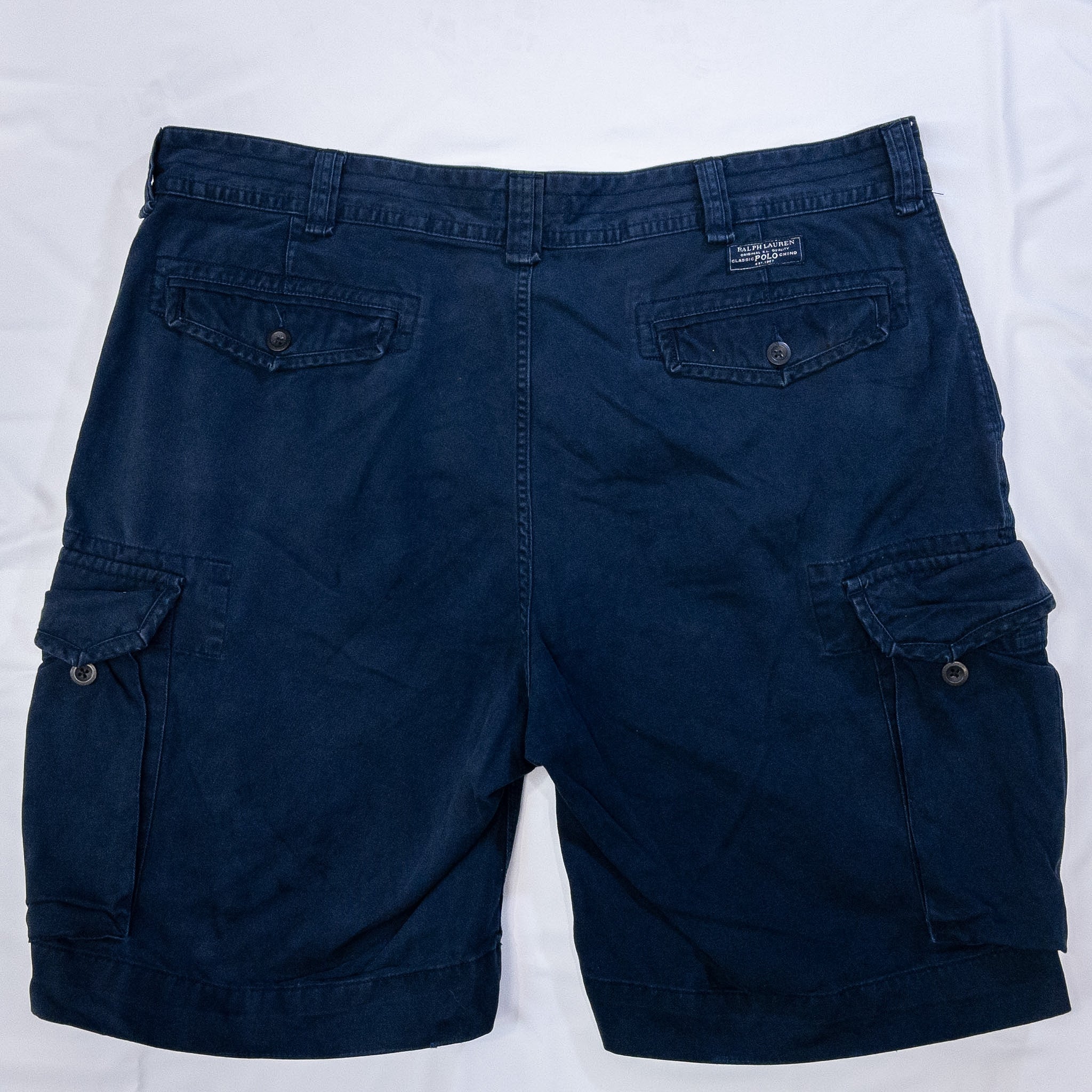 カーゴショーツ W44 ネイビー 綿100% POLO RALPH LAUREN/ポロラルフ