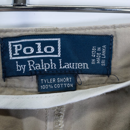 [メンズW33] 90〜00年代 Polo by Ralph Lauren/ポロバイラルフローレン ショートパンツ チノショーツ TYLER SHORT 刺繍ロゴ