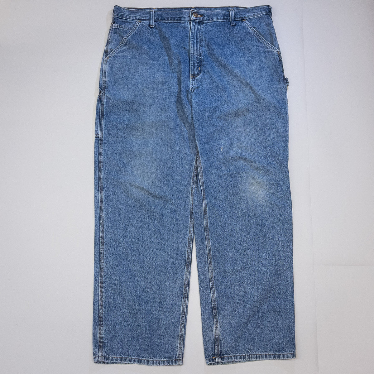 [メンズW40] 00年代 Carhartt/カーハート デニム ジーンズ ペインターパンツ オーバーサイズ