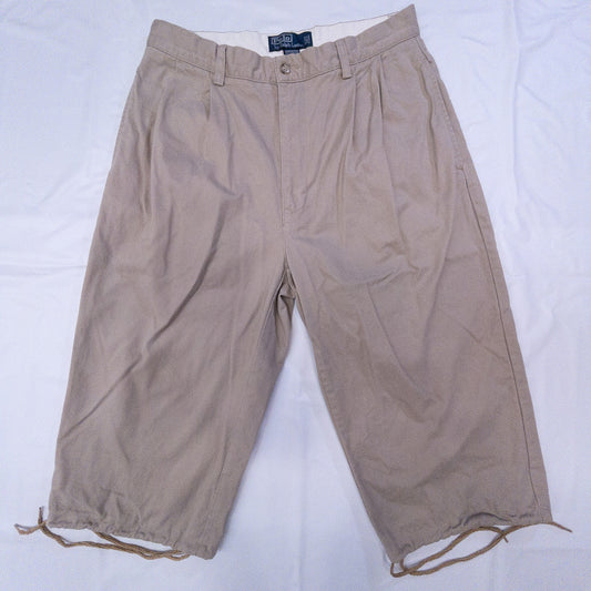 [メンズW31] 90〜00年代 Polo Ralph Lauren/ポロラルフローレン チノパン クロップド丈 HAMMOND PANT