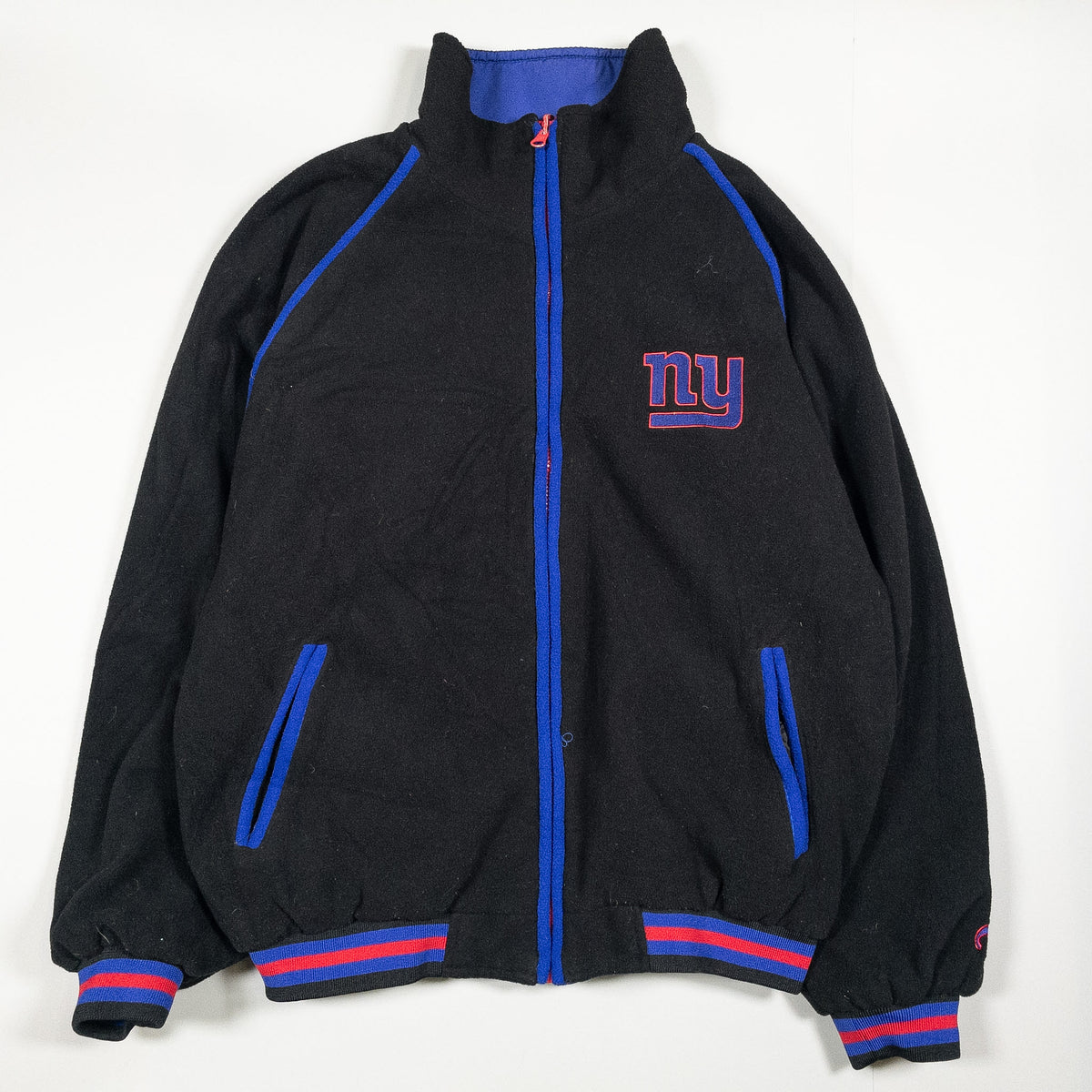 [メンズXL] 90〜00年代 NFL ジャンパー・ブルゾン NY GIANTS リバーシブルジャケット