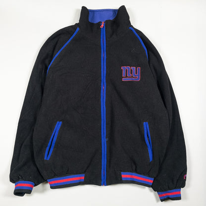 [メンズXL] 90〜00年代 NFL ジャンパー・ブルゾン NY GIANTS リバーシブルジャケット