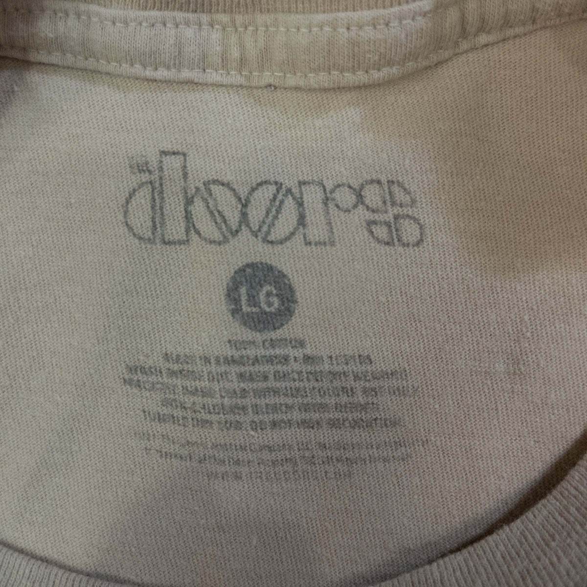 [メンズXS] 00年代 Tシャツ THE doors ドアーズ バンドT バンT