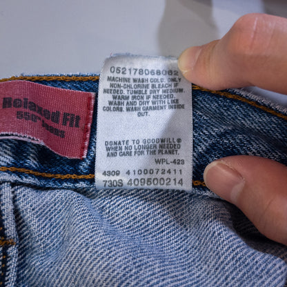 [メンズW31] 00年代 Levi's/リーバイス デニム ジーンズ 550 バギーパンツ