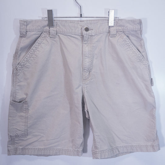ワークショーツ W38 ベージュ ポケット付き Carhartt/カーハート