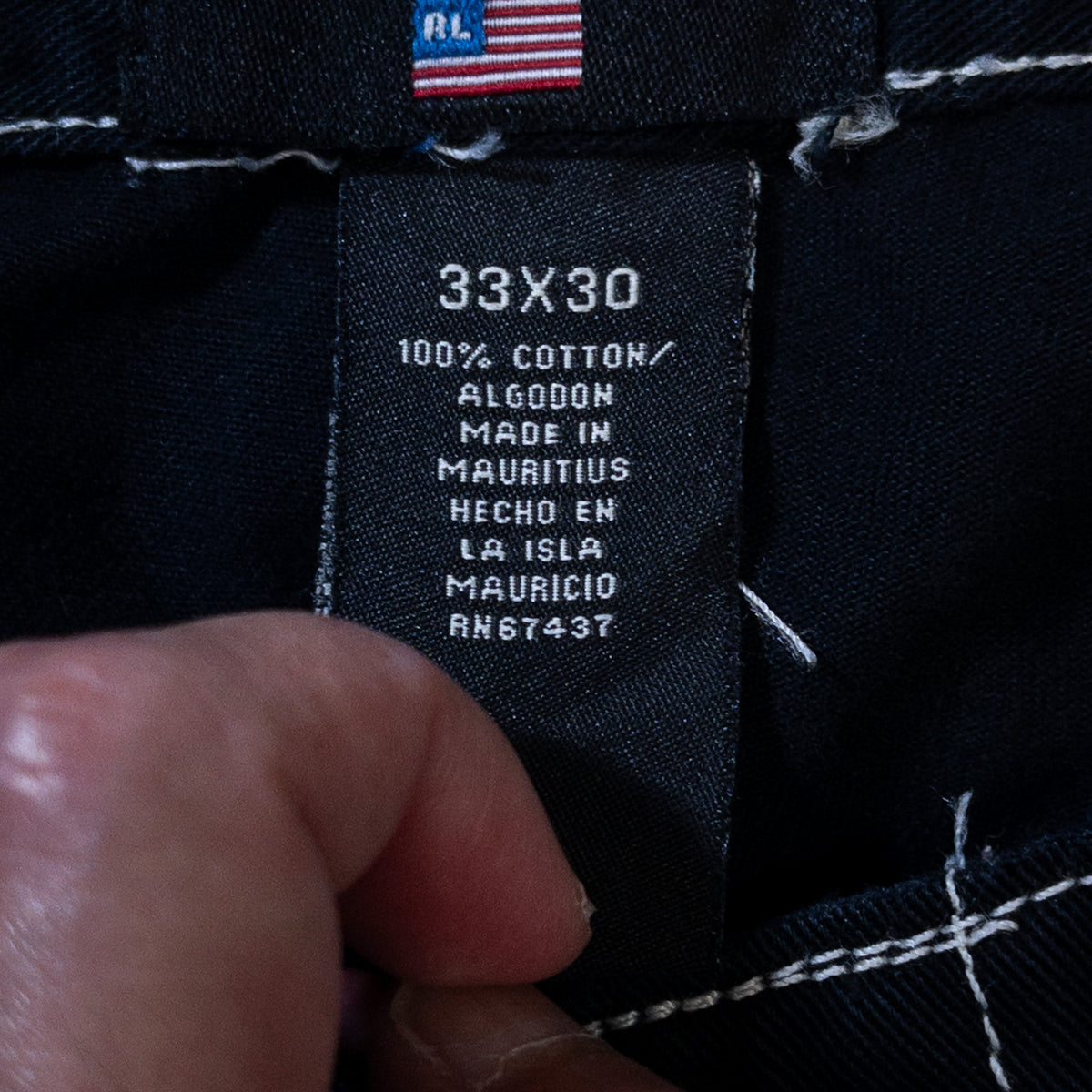 [メンズW33] 90〜00年代 POLO JEANS COMPANY/ポロジーンズカンパニー チノパン ラルフローレン 黒染め