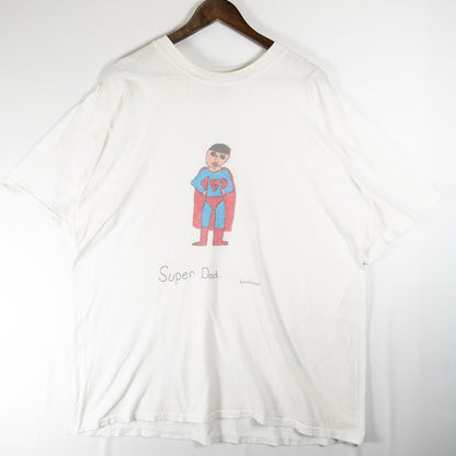 [メンズXL] 90年代 University WEAR Tシャツ Super Dad