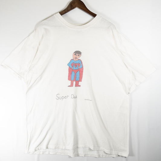 [メンズXL] 90年代 University WEAR Tシャツ Super Dad