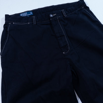 [メンズW32] 90〜00年代 Polo by Ralph Lauren/ポロバイラルフローレン チノパン PROSPECT PANT 黒染め
