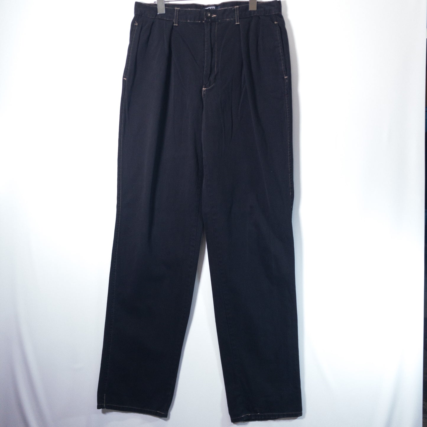 [メンズW33] 90〜00年代 Polo by Ralph Lauren/ポロバイラルフローレン チノパン 黒染め