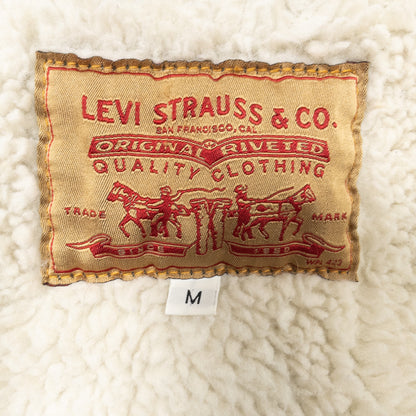 [メンズL] 90年代 Levi's/リーバイス Gジャン・デニムジャケット 70609 ボア