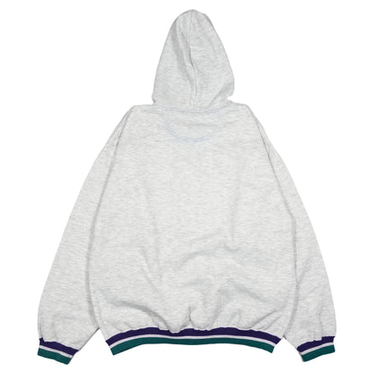 [メンズL] 90〜00年代 GEAR FOR SPORTS/ギアフォースポーツ パーカー ヘンリーネック ワッフル裏地 リブライン