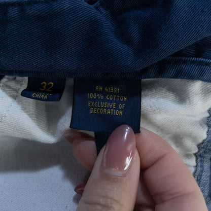 [メンズW31] 00〜10年代 Polo Ralph Lauren/ポロラルフローレン ショートパンツ チノショーツ ロゴ刺繍