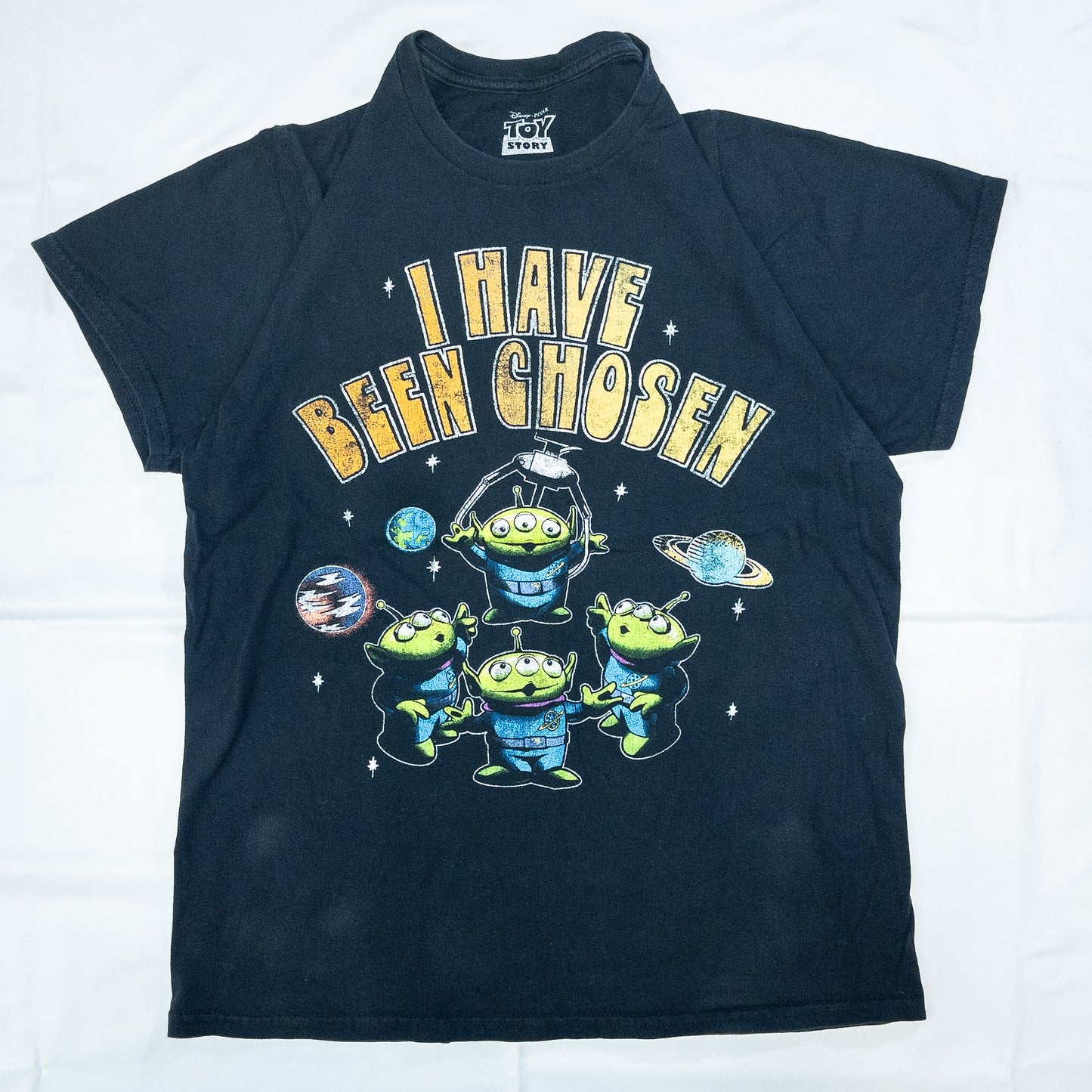 [メンズXS] 00年代 Disney/ディズニー Tシャツ TOY STORY トイ・ストーリー リトルグリーンメン