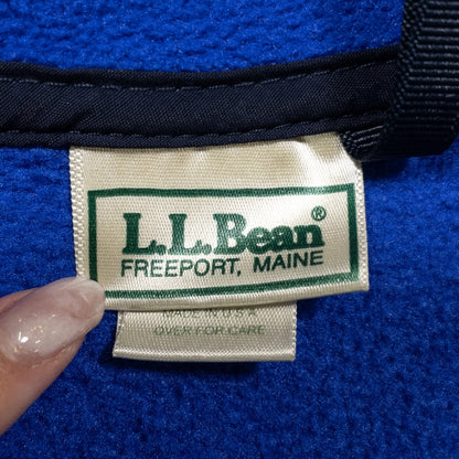 [レディース3XL] 90年代 L.L.Bean/エルエルビーン フリースジャケット USA製 ハーフジップ