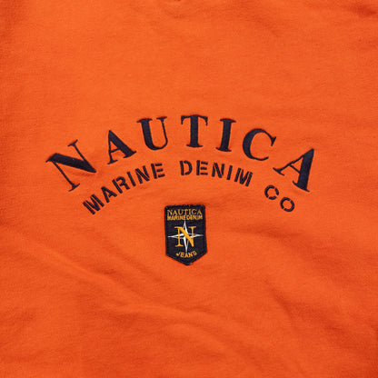 [メンズXXL] 90〜00年代 Nautica/ノーティカ スウェット トレーナー Vネック スウェット