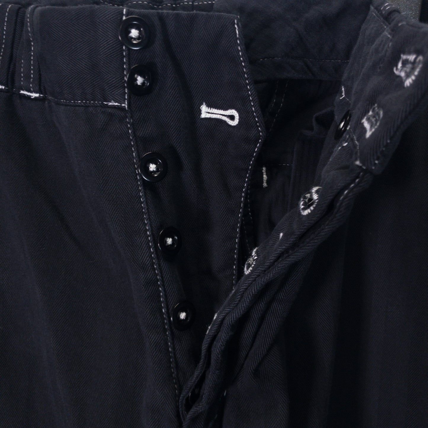 [メンズW35] 00〜10年代 Polo Ralph Lauren/ポロラルフローレン チノパン ボタンフライ 黒染め