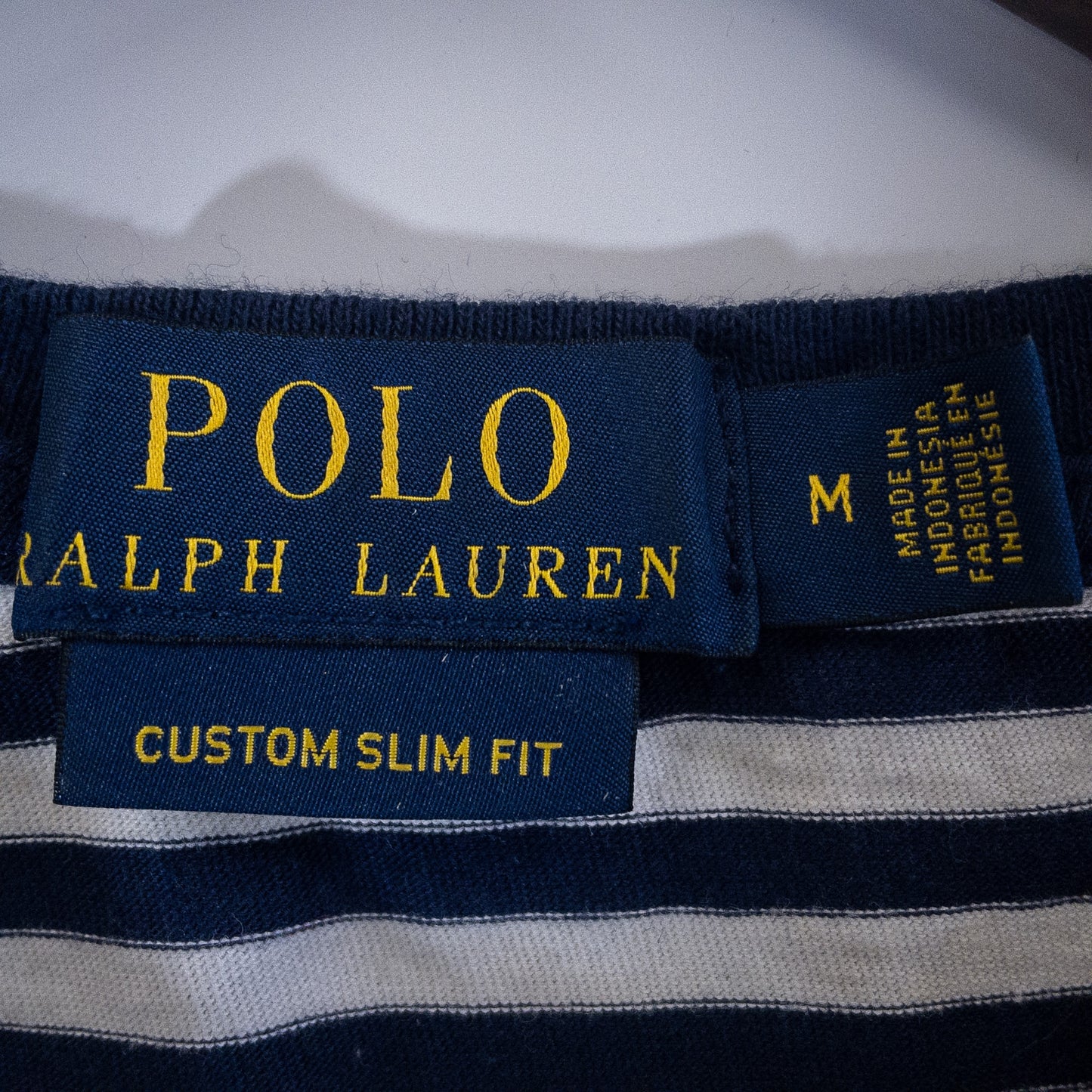 [メンズS] 00〜10年代 Polo Ralph Lauren/ポロラルフローレン Tシャツ ボーダー