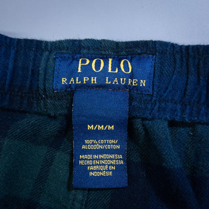 [メンズM] 00年代 Polo Ralph Lauren/ポロラルフローレン イージーパンツ スリーピングパンツ パジャマパンツ ブラックウォッチ