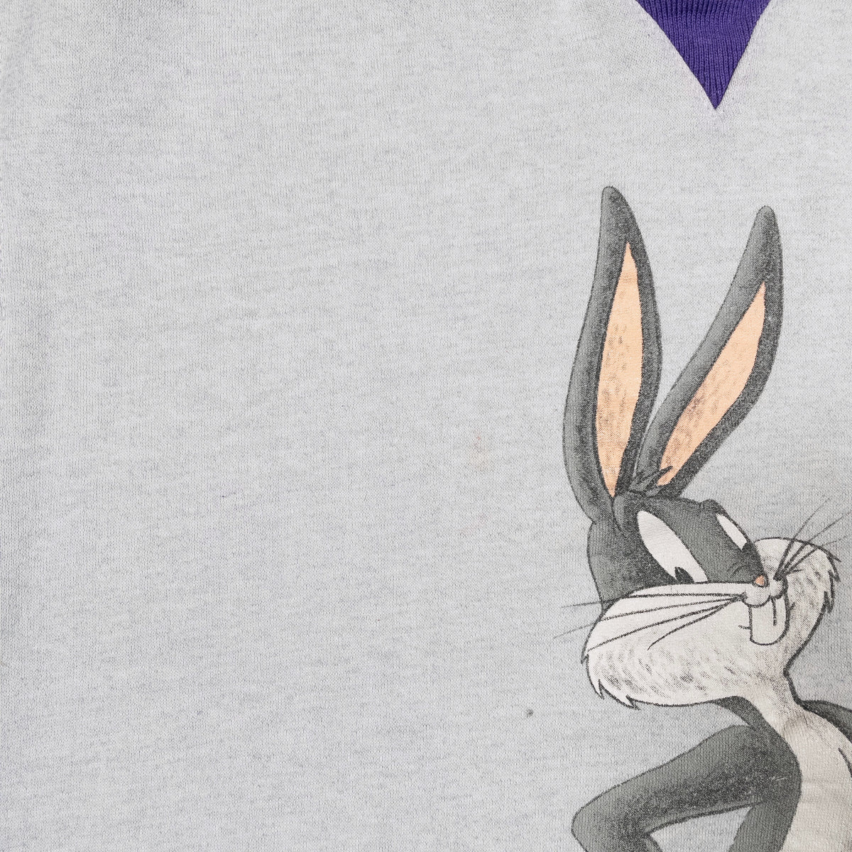[メンズM] 90〜00年代 ULTIMATE SPORTS スウェット トレーナー バッグスバニー LOONEY TUNES 切替