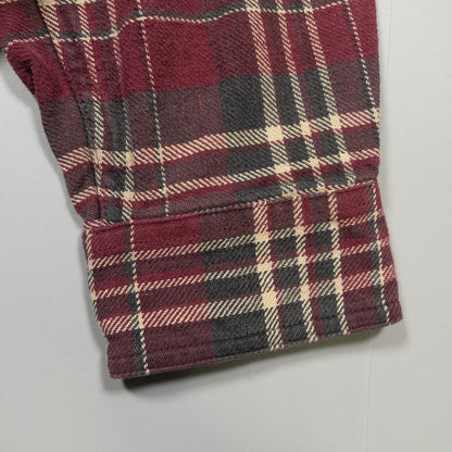 [メンズXL] 90年代 NORTHEAST ネルシャツ ヘビーネルシャツ