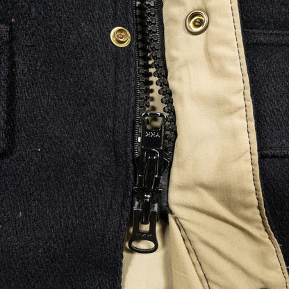 [メンズM] 80〜90年代 L.L.Bean/エルエルビーン ピーコート・ウールコート フード付き ウールコート