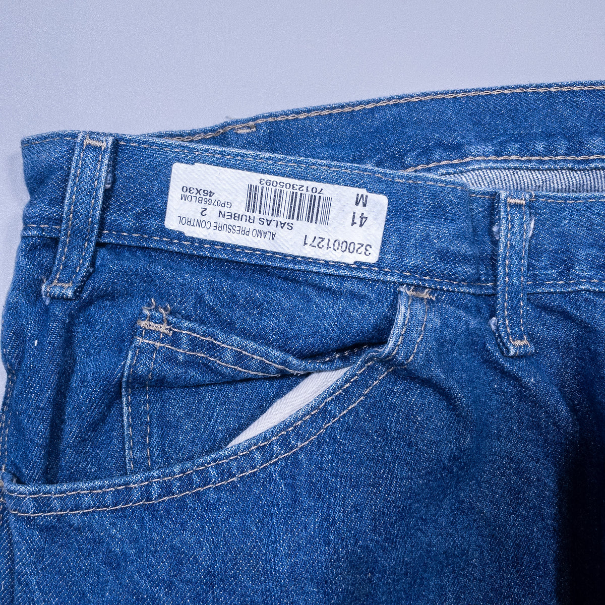 [メンズW45] 00年代 Dickies/ディッキーズ デニム ジーンズ ペインターパンツ オーバーサイズ