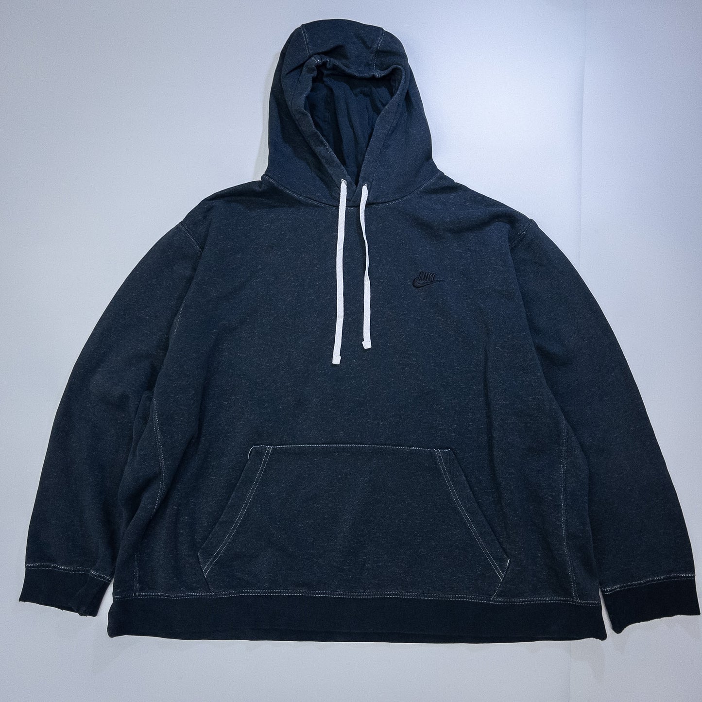 [メンズ4XL以上] 00年代 Nike/ナイキ パーカー ワンポイント オーバーサイズ 黒染め