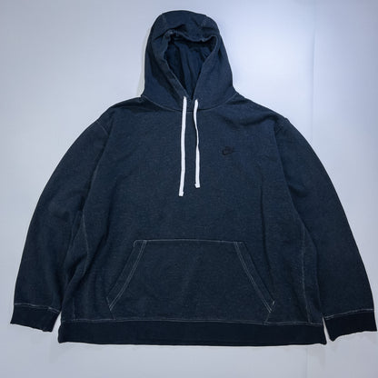 [メンズ4XL以上] 00年代 Nike/ナイキ パーカー ワンポイント オーバーサイズ 黒染め