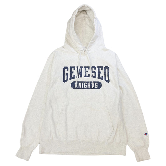 [メンズXL] 00年代 Champion/チャンピオン パーカー リバースウィーブ GENESEO KNIGHTS カレッジ