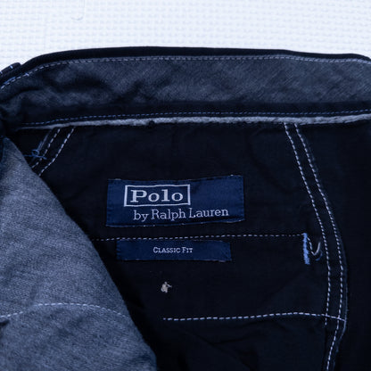 [メンズW31] 90〜00年代 Polo by Ralph Lauren/ポロバイラルフローレン チノパン 黒染め