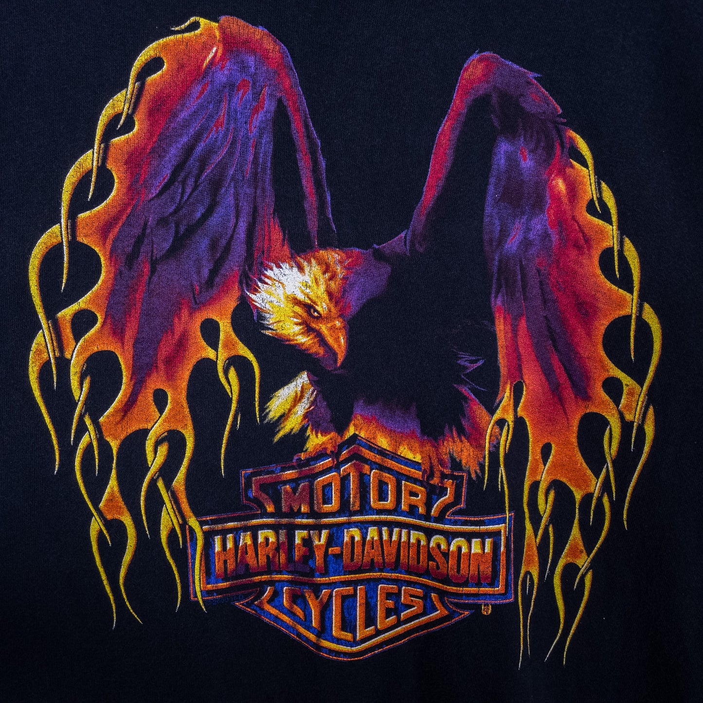 [メンズM] 90〜00年代 Harley-Davidson/ハーレーダビッドソン Tシャツ ハーレーT