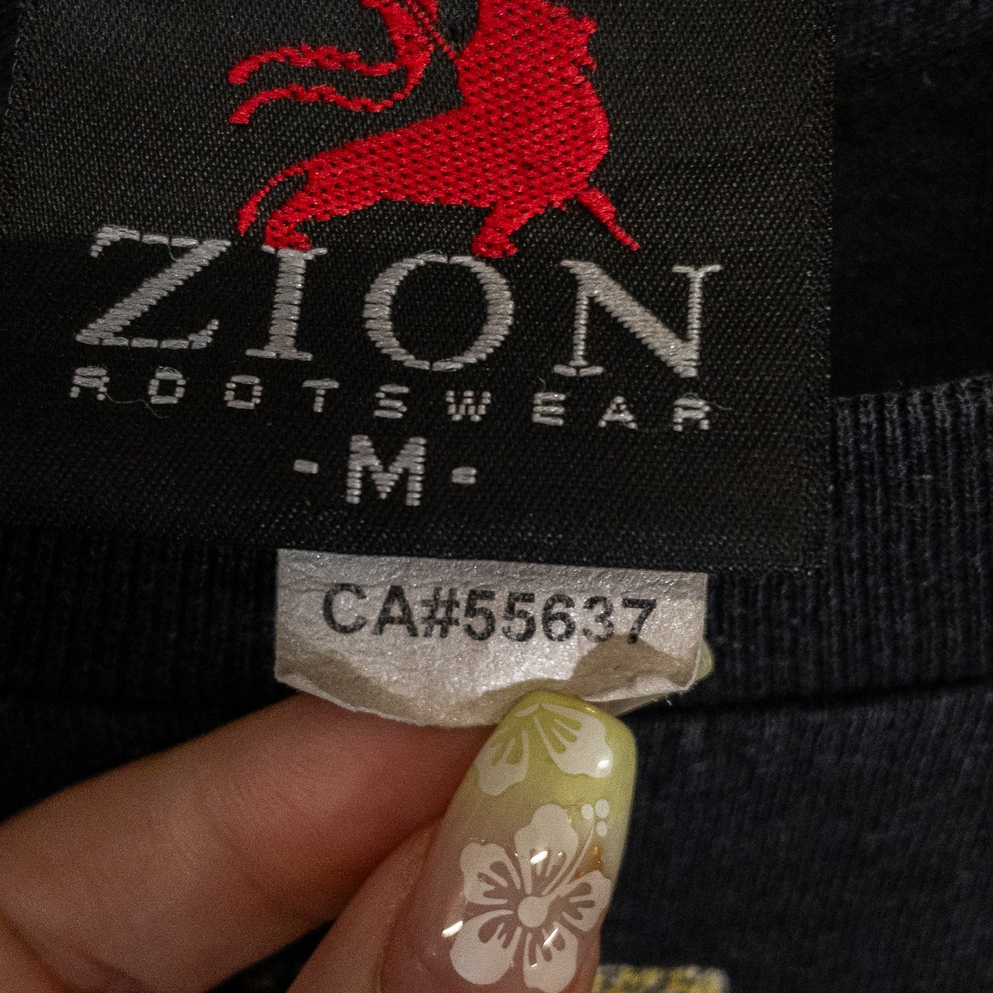 Bob Marley ボブ・マーリー Tシャツ M ブラック プリント ZION/ザイオン