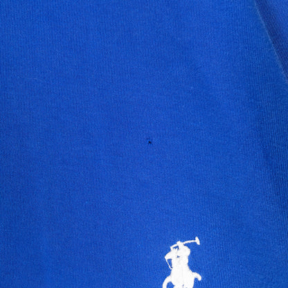 [メンズ3XL] 90〜00年代 Polo by Ralph Lauren/ポロバイラルフローレン スウェット トレーナー ハーフジップ 薄手
