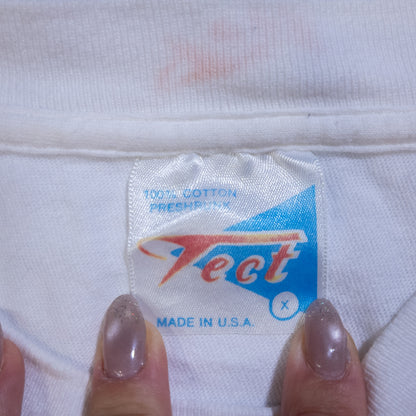 [メンズXL] 90年代 Tect Tシャツ アートT USA製