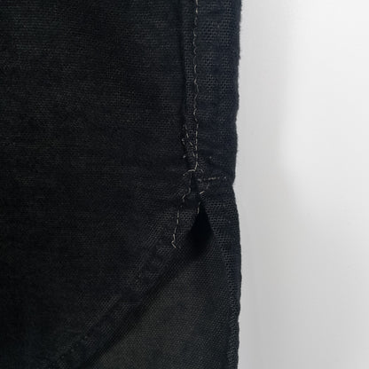 [メンズXL] 90年代 Eddie Bauer/エディーバウアー ネルシャツ シャモアシャツ 黒染め