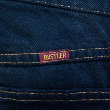 [メンズW31] 00年代 RUSTLER/ラスラー デニム ジーンズ 黒染め