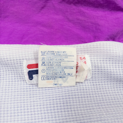 [メンズXXL] 90年代 FILA/フィラ ジャンパー・ブルゾン マルチカラー 切替 メッシュライナー