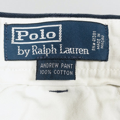[メンズW32] 90〜00年代 Polo by Ralph Lauren/ポロバイラルフローレン スラックス ANDREW PANT ツータック