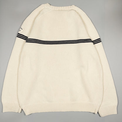 [メンズXL] 90年代 POLO JEANS COMPANY/ポロジーンズカンパニー ニット セーター コットンニット