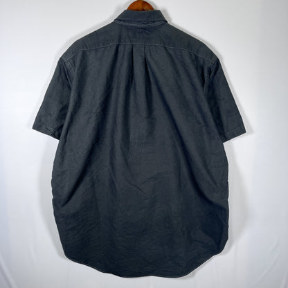 [メンズ3XL] 00年代 Ralph Lauren/ラルフローレン 半袖シャツ 黒染め