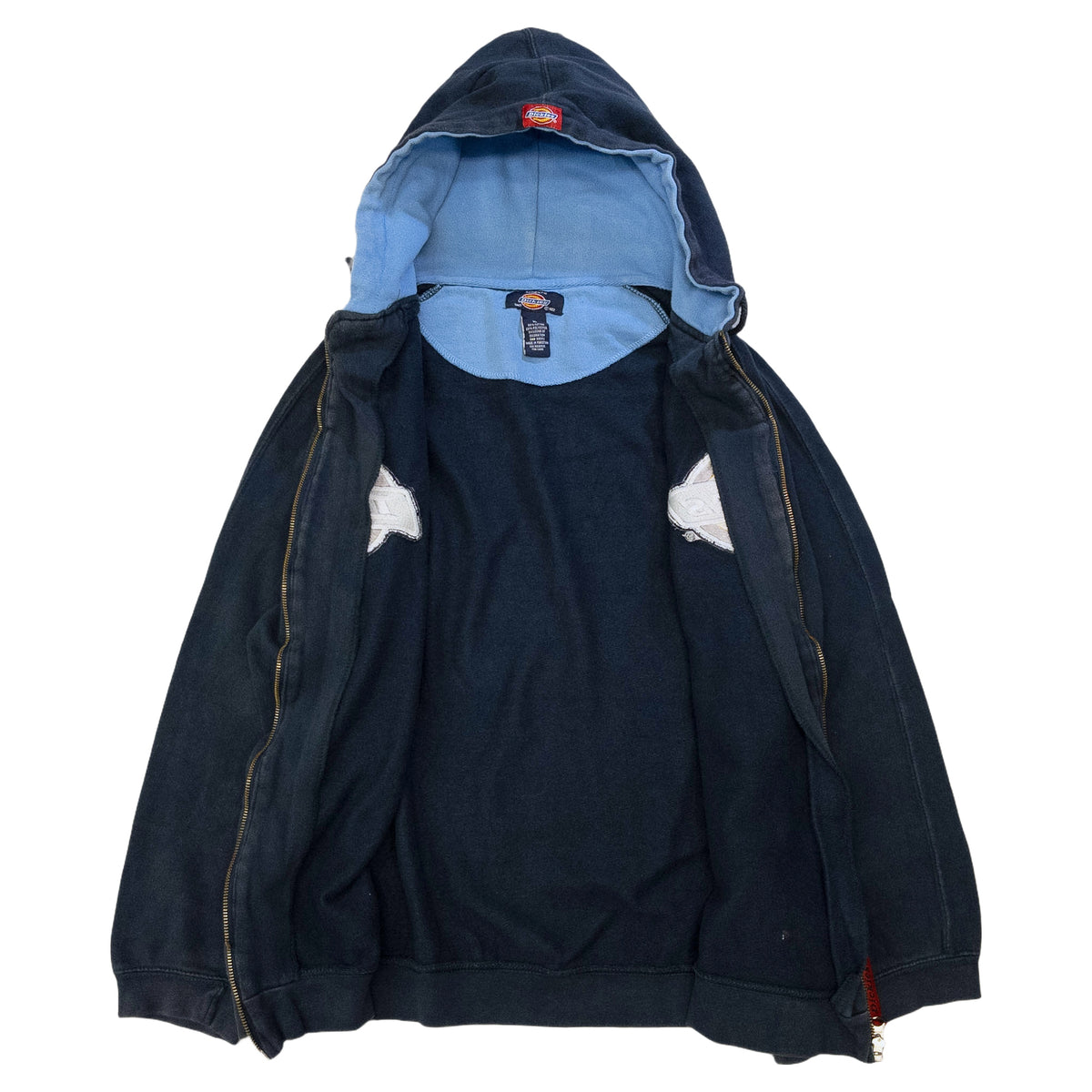 [メンズXXL] 00年代 Dickies/ディッキーズ パーカー フルジップ