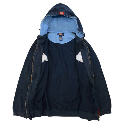[メンズXXL] 00年代 Dickies/ディッキーズ パーカー フルジップ
