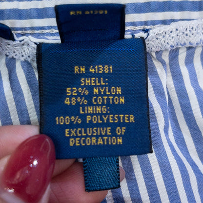 [メンズW41] 00〜10年代 Polo Ralph Lauren/ポロラルフローレン ショートパンツ・ハーフパンツ ショーツ 刺繍ロゴ ストライプ