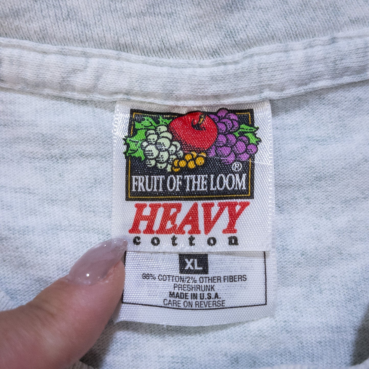 [メンズL] 90年代 Fruit of the Loom/フルーツオブザルーム Tシャツ プロモーションT