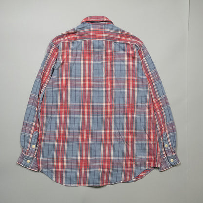 [メンズM] 00年代 Polo Ralph Lauren/ポロラルフローレン ネルシャツ