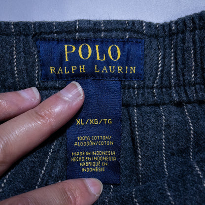 [メンズW34] 00年代 Polo Ralph Lauren/ポロラルフローレン イージーパンツ スリーピングパンツ パジャマパンツ ストライプ