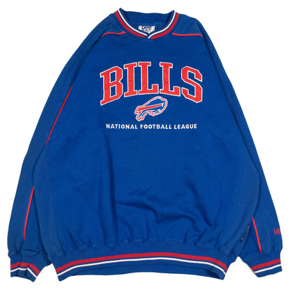 [メンズ3XL] 90〜00年代 Lee/リー スウェット トレーナー NFL バッファロービルズ ビッグサイズ