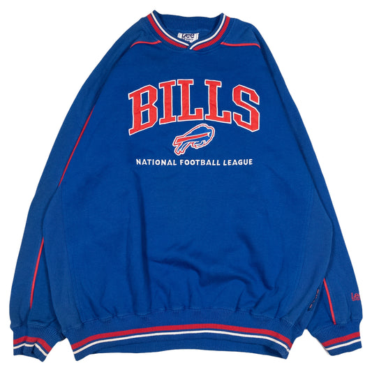 [メンズ3XL] 90〜00年代 Lee/リー スウェット トレーナー NFL バッファロービルズ ビッグサイズ
