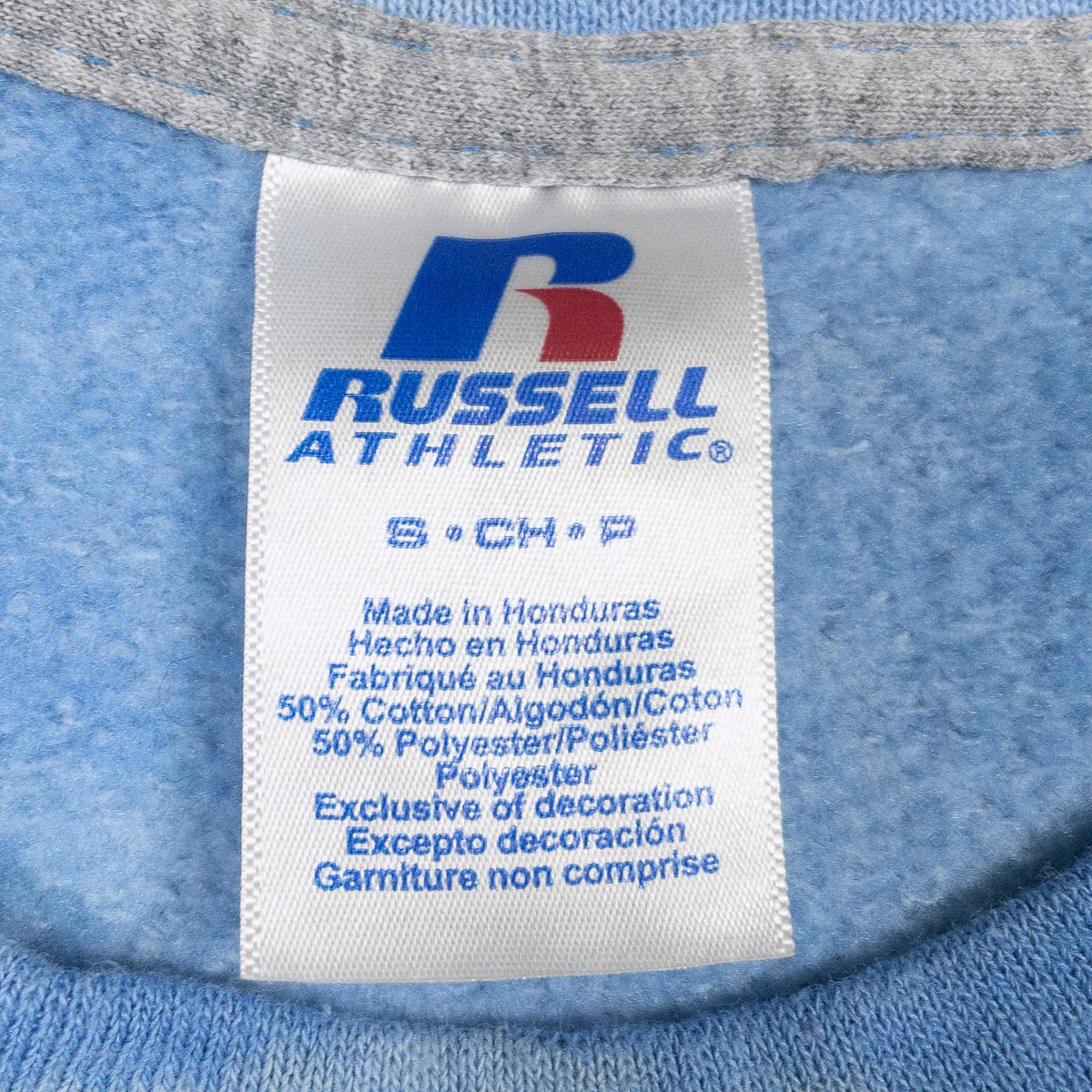 [メンズS] 00年代 Russell Athletic/ラッセルアスレチック スウェット トレーナー 無地 ブランクスウェット タイダイ染め